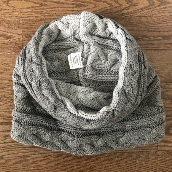 Oxygen Grey Neck Warmer Scarf - Picture 6 of 7